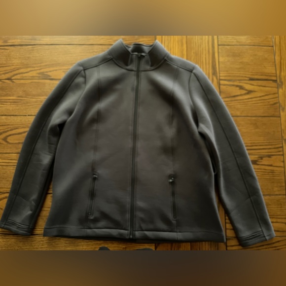 Scuba fabric athleisure jacket - Picture 5 of 7